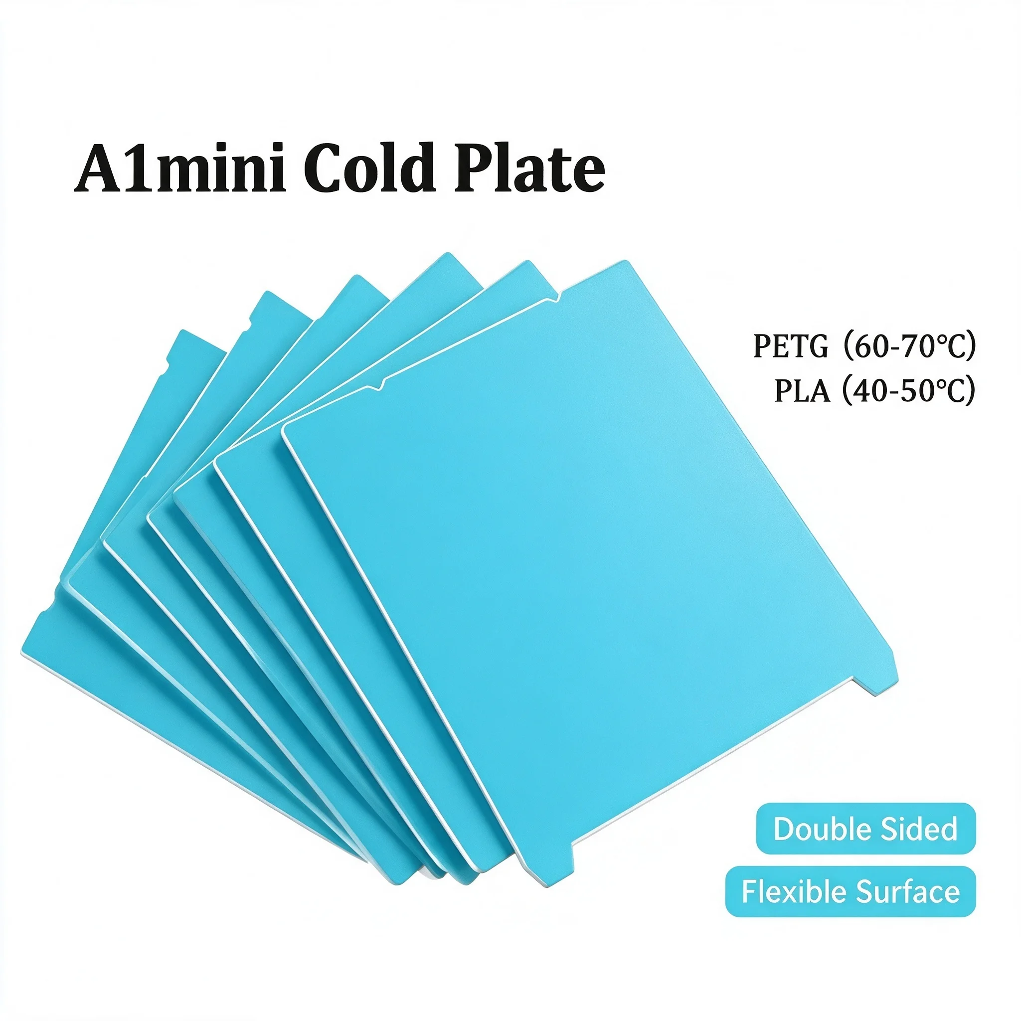 A1mini Cold Plate 3D Printer Build Surface Flexible PEI Hotbed Plate Double Sided Printer Bed For Bambu Lab A1 mini High Qualtiy