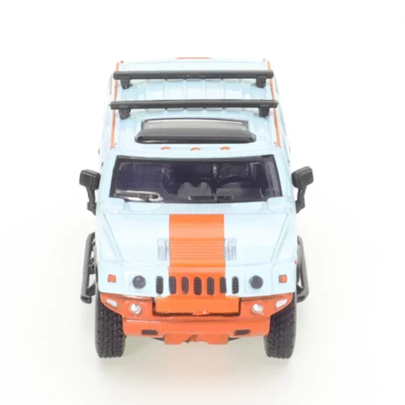 JKM 1/64 Hummer H2 SUV Off-road Vehicle Petroleum Edition Cars Alloy Diecast Model Car Toy Collection Gift