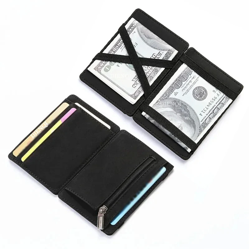 Magic Credit Card Holder Men Women Wallet Slim Thin Cardholder Case Money Bag Mini HandbagCartera Tarjetero Hombre Para Billetes