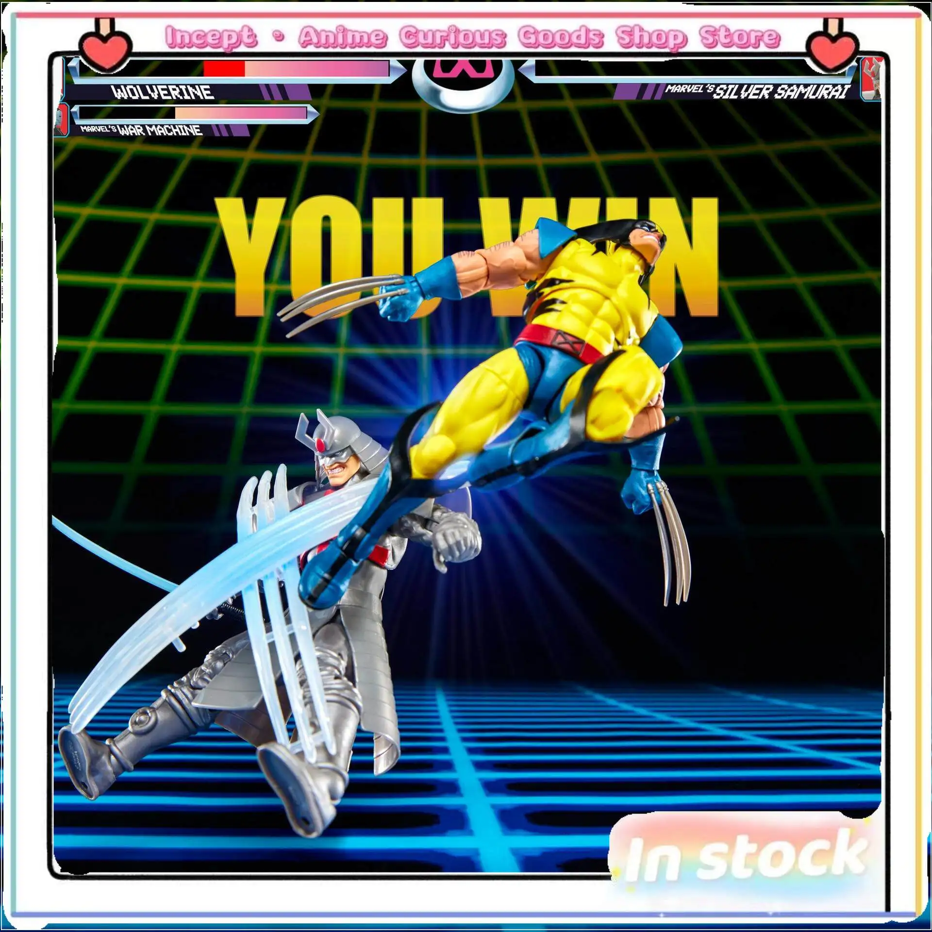 

In Stock Hasbro MARVEL LEGENDS Wolverine Silver Samurai 6-inch Joint Movable Figure Luxury Set Fans Love Collection Gifts