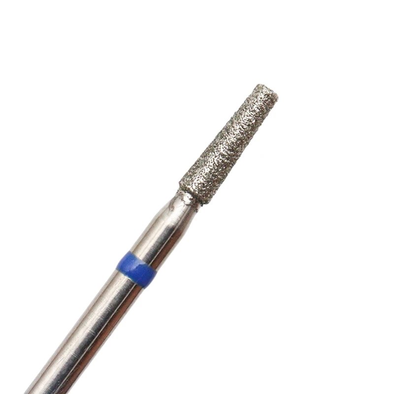 L0310D  3/32" M Diamond Burrs Drill Bit Nails Stainless Steel Cutter For Manicure Professional Remove Nail Gel Tools