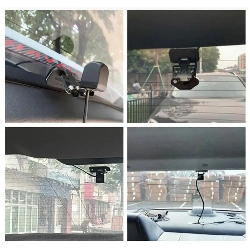 Suporte de montagem da câmera traseira do carro, Montagem na janela traseira para a maioria dos Dash Cam, Câmera invertida