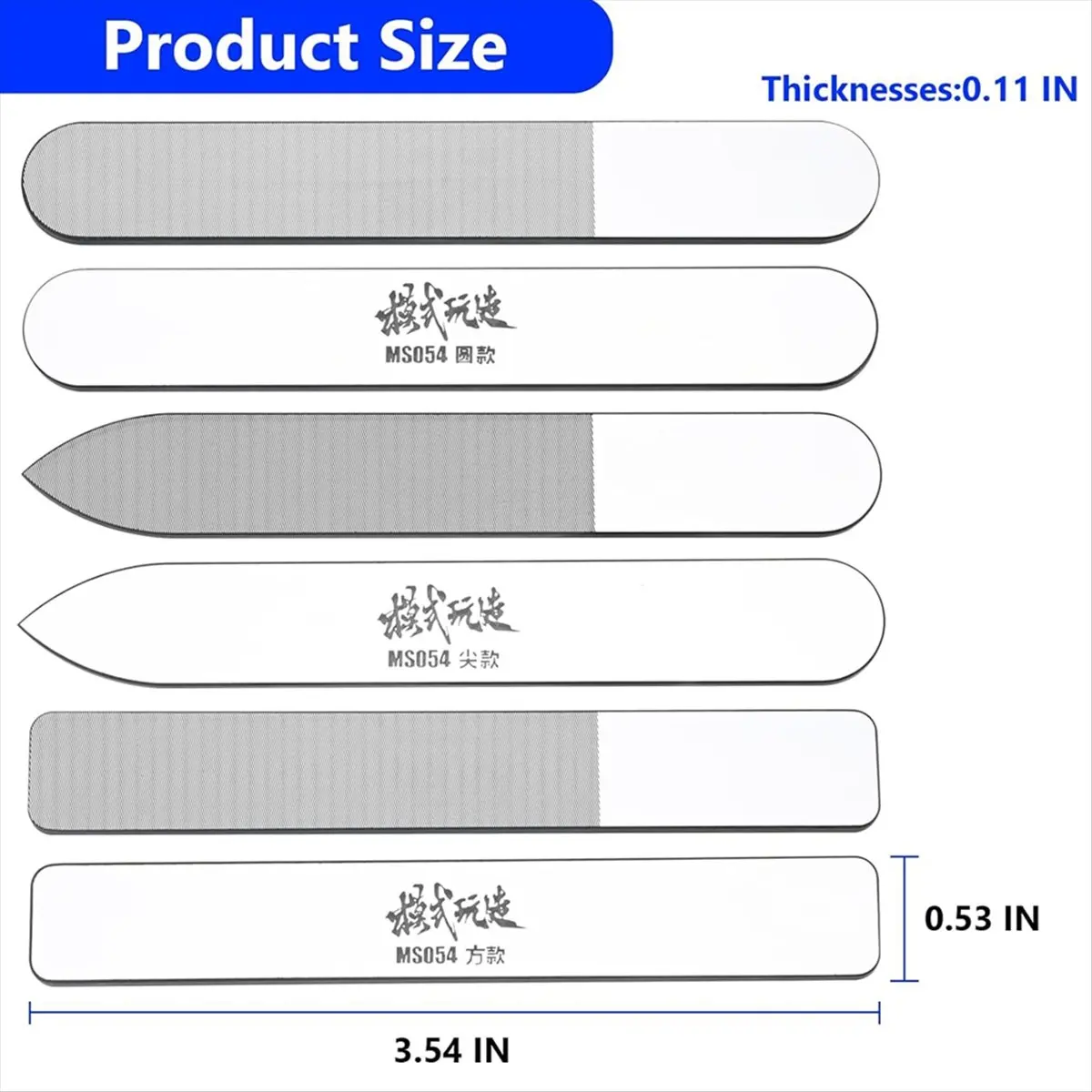 【~ New A25M】3 PCS Grinding Tools Mirror Nano Glass Files Glass Polishing Files,Ultimate Files 8000 10000