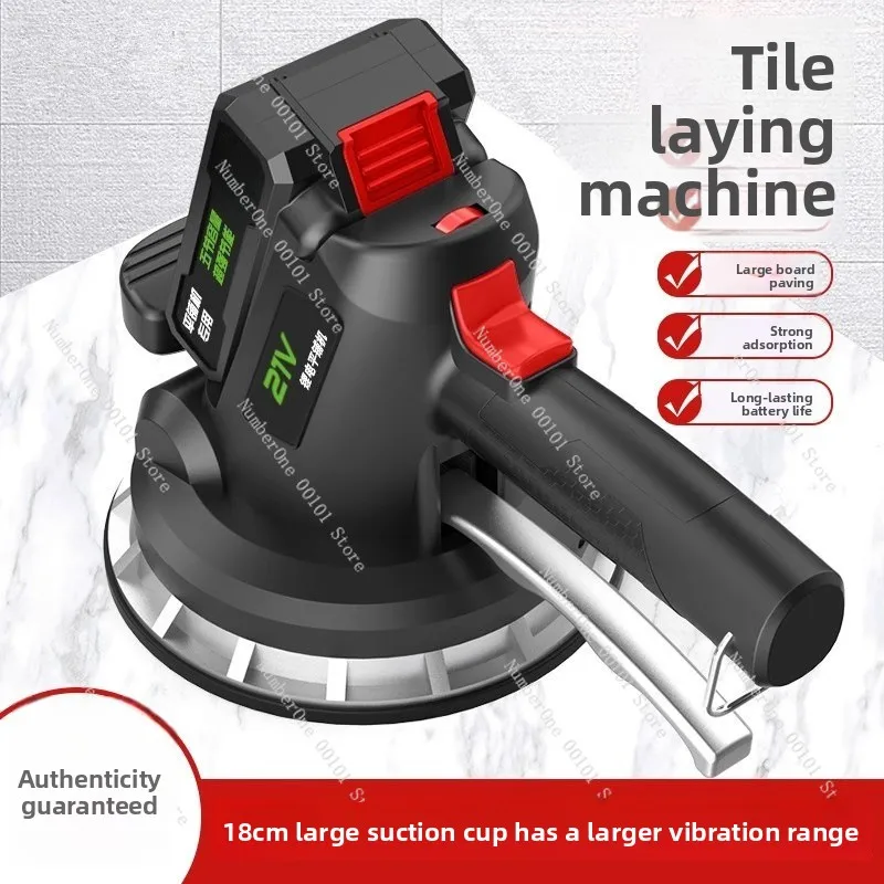 New tile leveling system - heavy-duty handheld vibratory tile leveler for effortless floor and wall tile installation