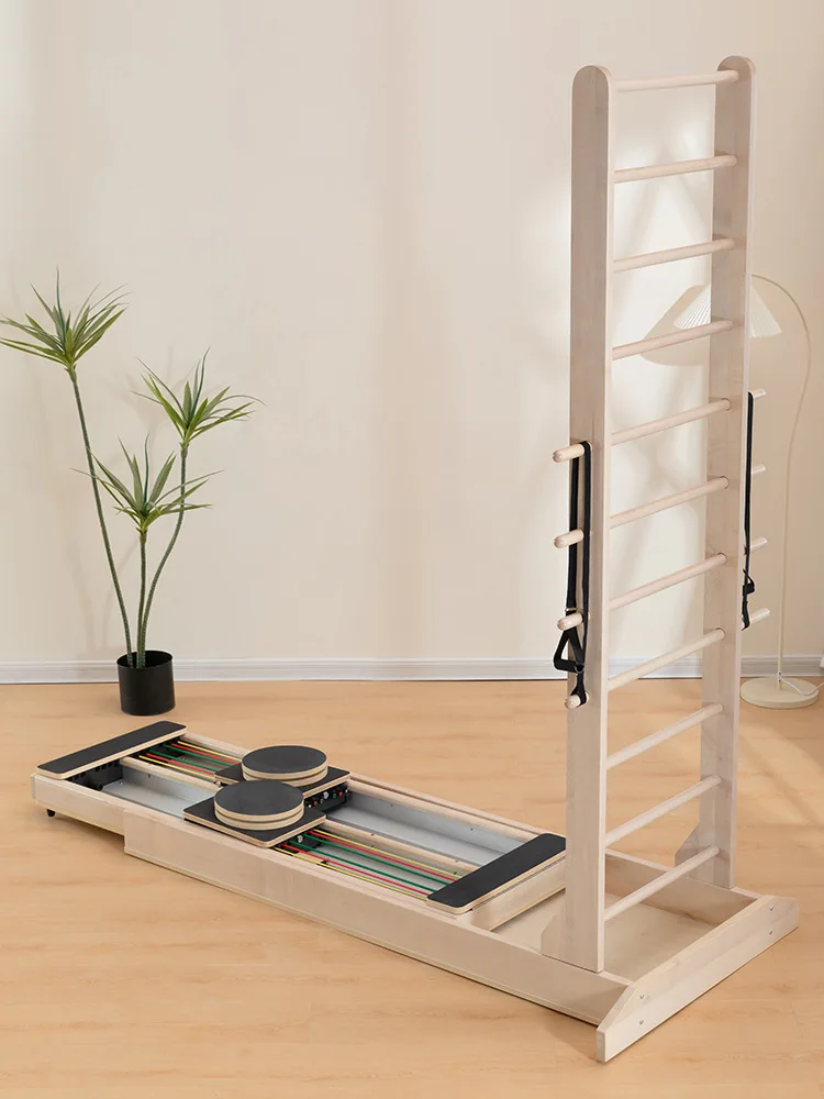 Pilates Large Instrument Two-way Core Ladder Bed Yoga Studio Double Track Ladder Bed Two-way Sliding Stretch Pilates Bed