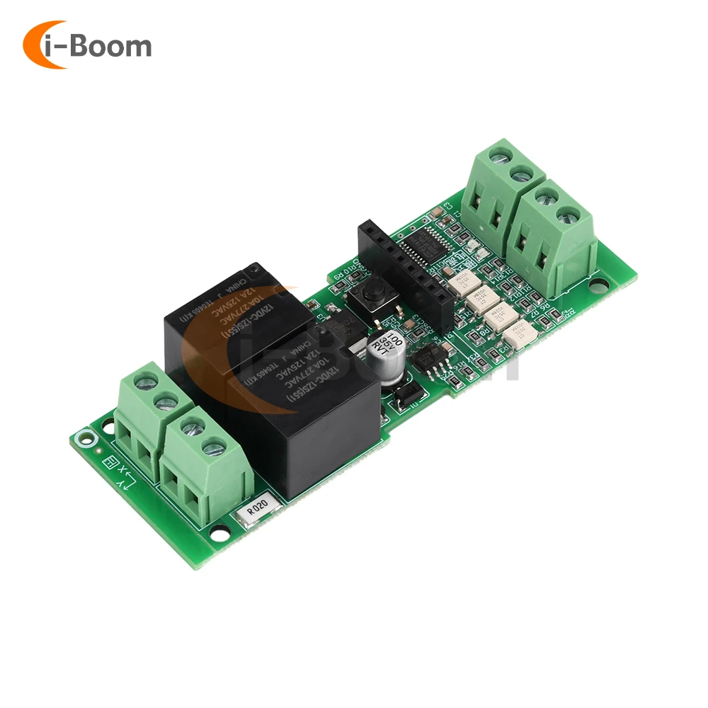 DC 12V/24V Motor Driver Module Forward and Reverse Controller Overcurrent Protection Stall and Stop Support Remote Control