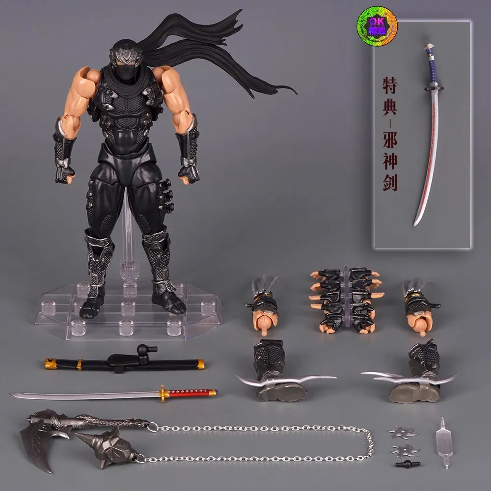 

Factory Ryu Hayabusa Kaiyodo Revoltech Amazing Yamaguchi Ninja Gaiden Ryu Hayabusa Action Figure Models Ko Model Birthday Gift