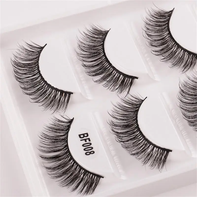 Eyelash Easy To Wear Beauty Eyelash 5 Pairs False Eyelashes  Tools Eyelash Grafting High-quality False Eyelashes Cosmetics