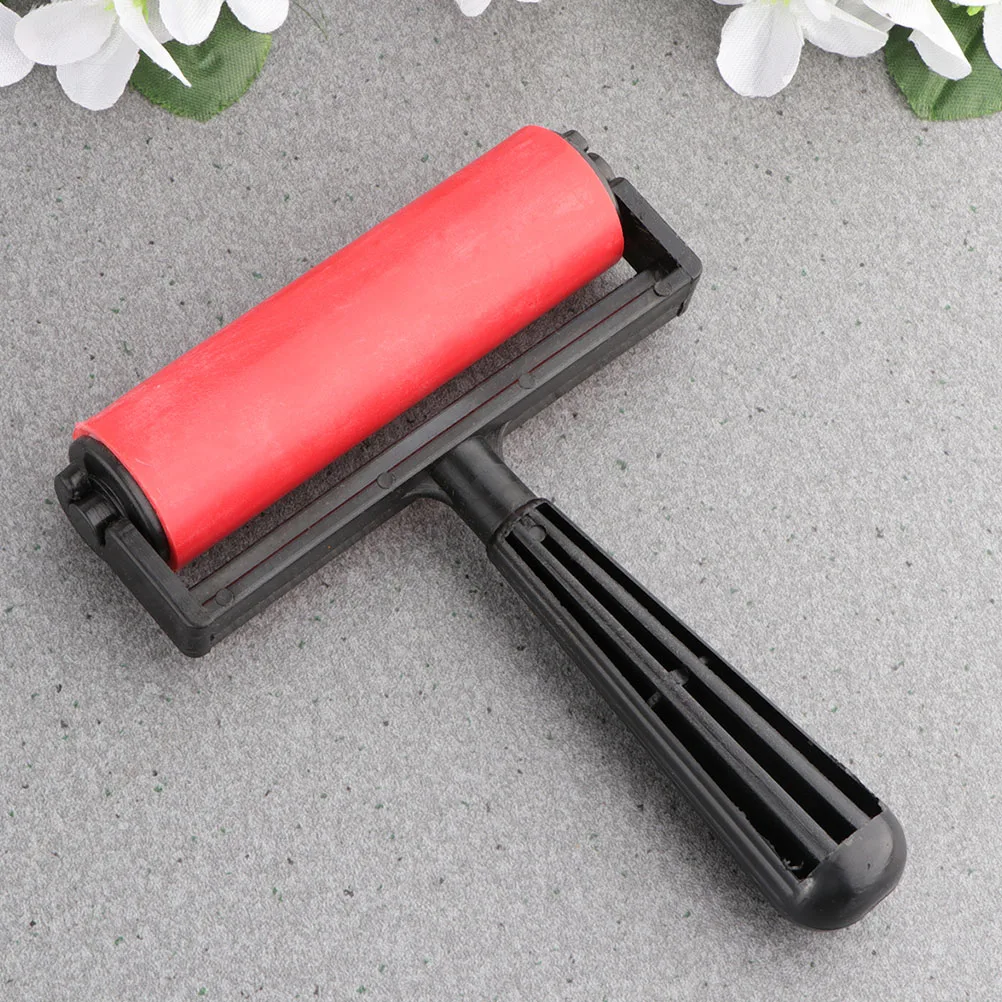

2 pcs Printmaking Roller Tool Plastic Supplies Glue Diamond Drawing Tools Crafting Stamping Art Project