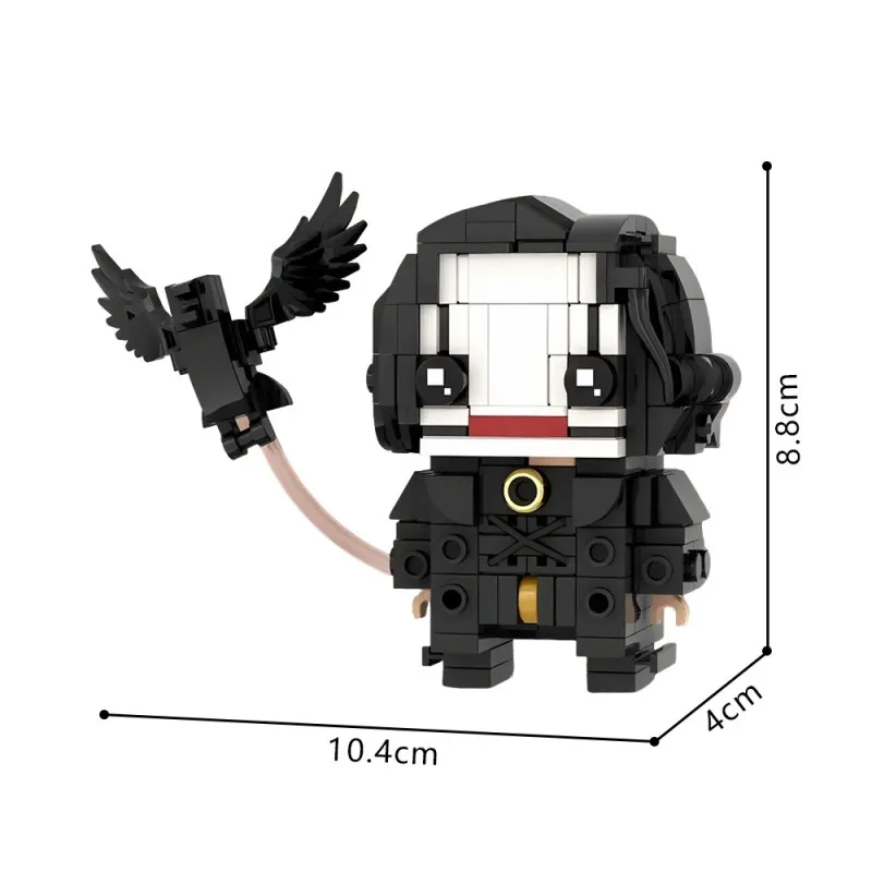 

MOC 246PCS Gothic Cult Movie Action Figure Building Blocks Dark Fantasy Hero Character Construction Set Adults Fun Toys