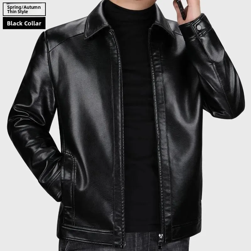 Black lapel lightweight