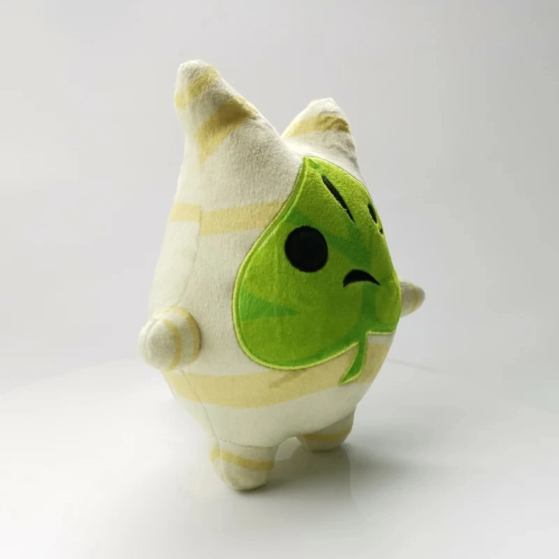 New 18cm Makar Korok Plush Toy Stuffed Soft Plushie Plant Game Cute Figure Doll Pillow for Children Kids Boys Birthday Gift