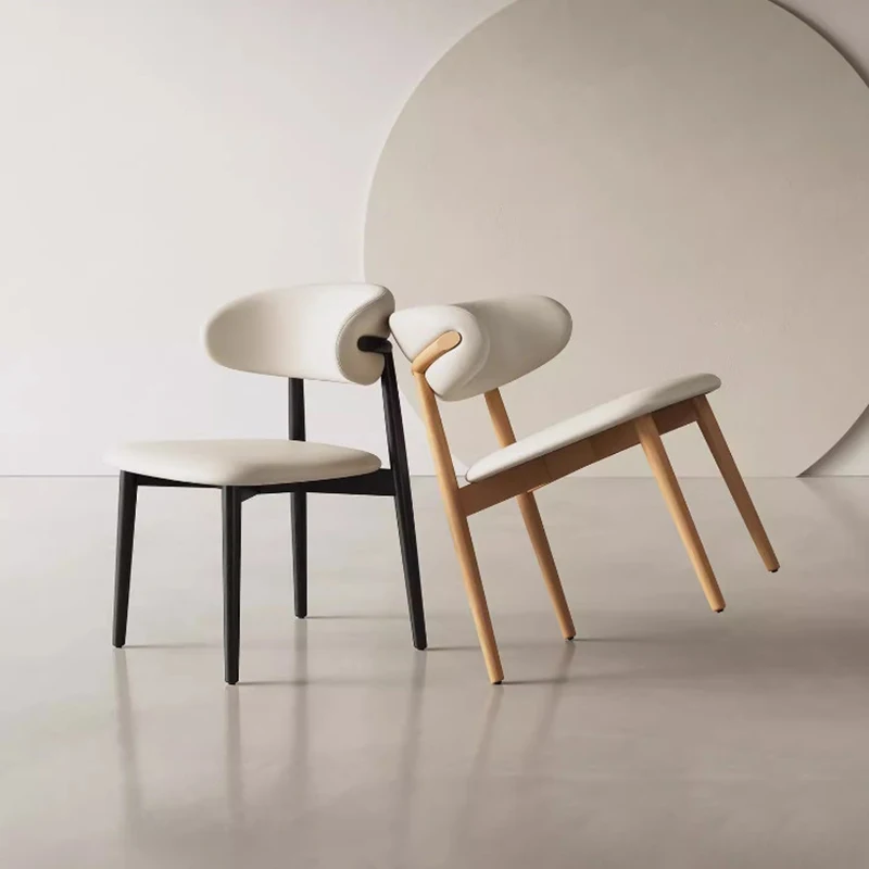 

Replica Wooden Dining Chairs Stool Designer Minimalist Dining Chairs Restaurant Nordic Sillas Para Comedor Kitchen Furniture