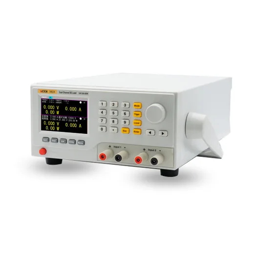 3824 400W 150V 30A Dual Channels 0.05 % Accuracy Electronic Load Tester, Programmable DC Electronic Load