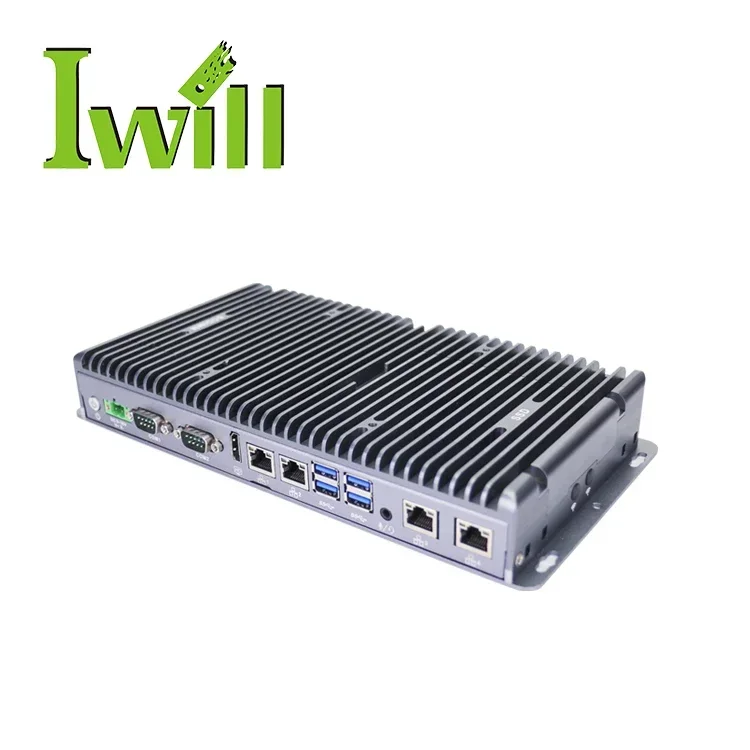 2026  Computer Industrial Computer & Accessories Quad Core I5 8265u Computador Industrial WiFi 2COM RS232 4 Ethernet Mini PC