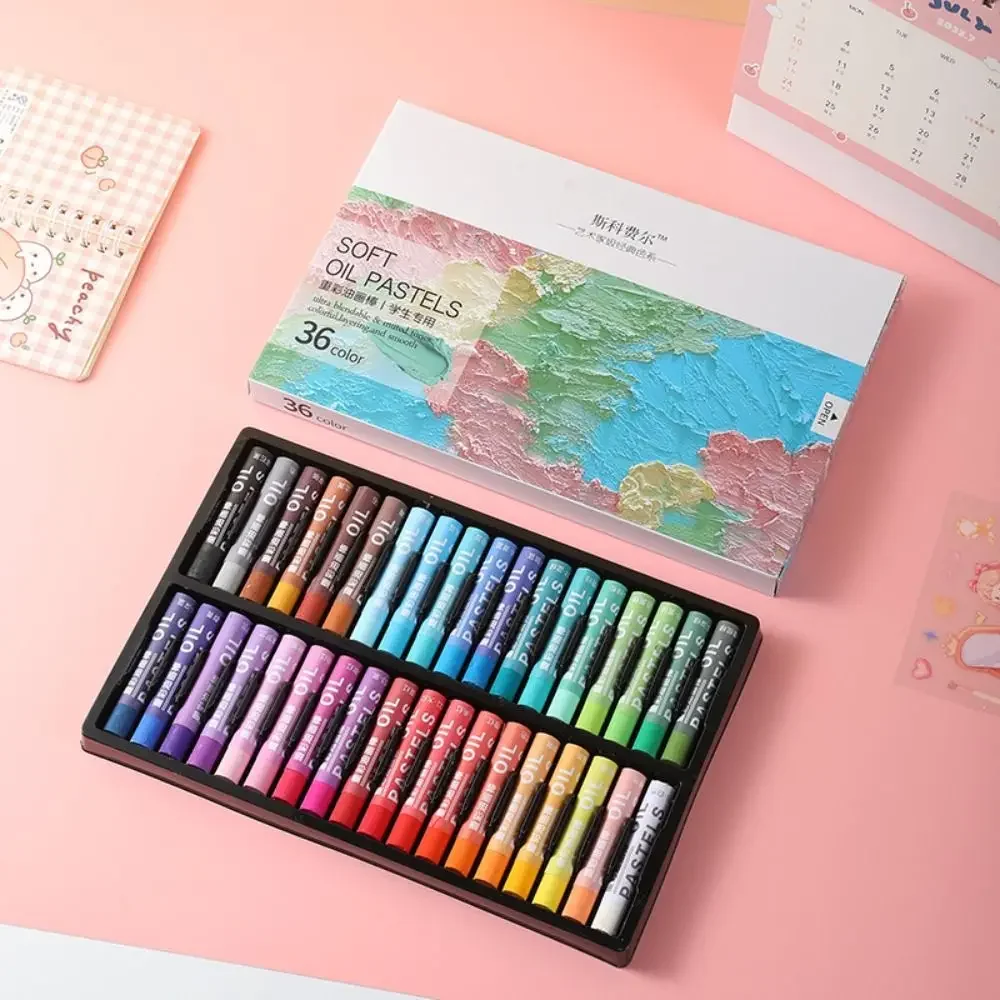 

12/24/36/48 шт. красочные масляные пастели Morandi, профессиональные макароны, масляная краска, карандаш для начинающих