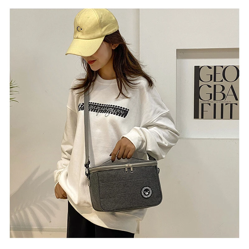 Factory Direct New Insulated Lunch Bag Portable Handheld Food Thermal Preservation Bag Picnic Lunch Tote For Work Outdoor Travel