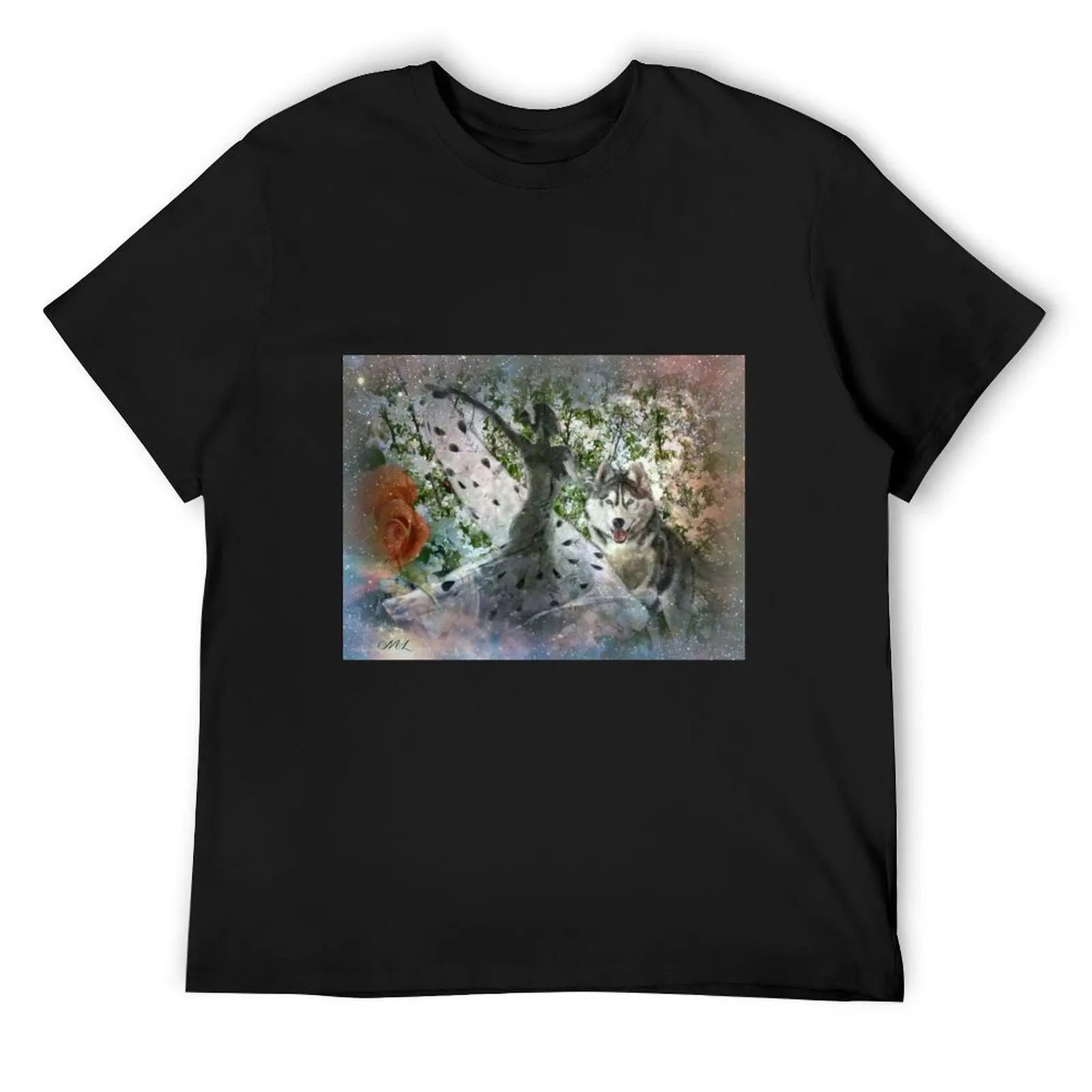 

DANCING WITH WOLVES T-Shirt topping shirts graphic tee designer shirts blue archive mens t shirts pack