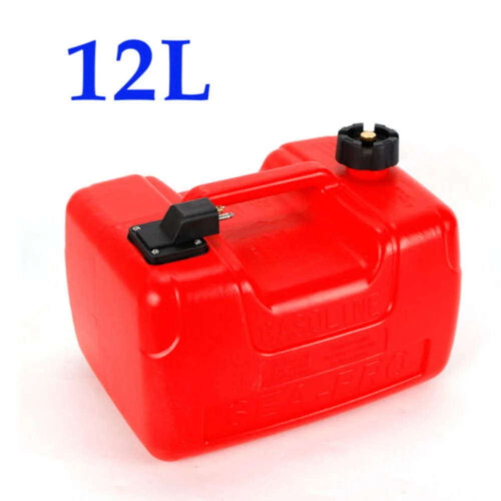 

12L External Gasoline Fuel Tank Replacement Tank Marine Suitable For Inflatable Boat Canoe