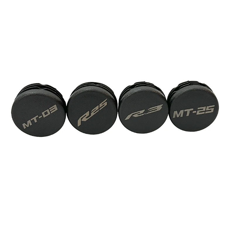 2 قطعة الإطار نهاية قبعات الإطار ثقب غطاء قبعات التوصيل ديكور لياماها MT03 MT25 MT-03 MT-25 YZF R25 R3 YZFR25 YZFR3 2014-2024