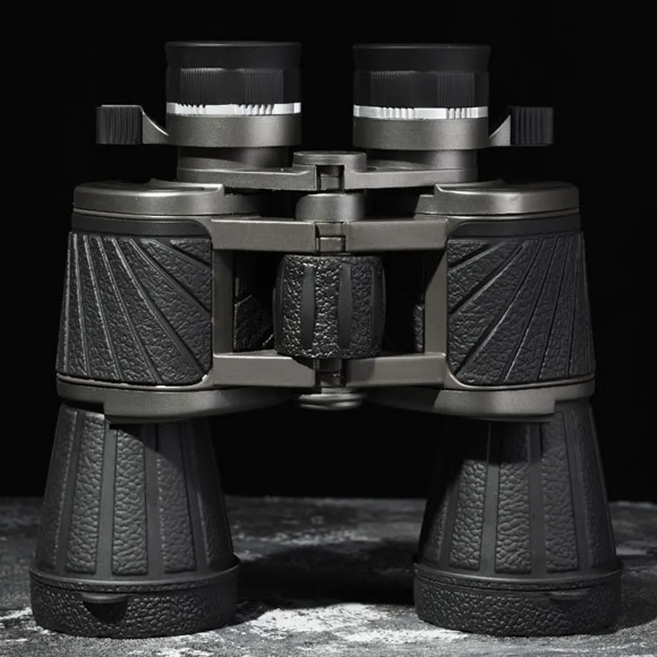 Professional Binoculars Long Range Baigish 10x50 Telescope Powerful For Camping Hunting Tourism Military Bak4 Prism Genuine HD