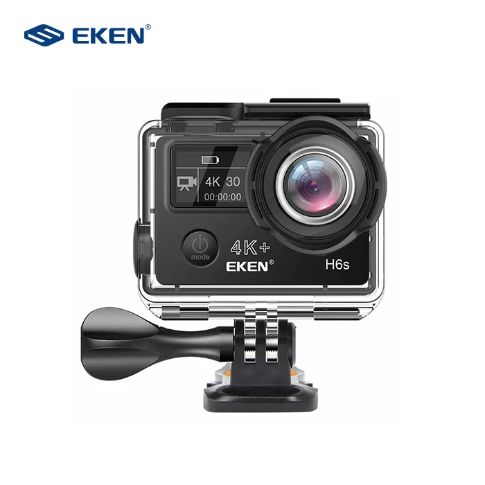 4K/30fps Ambarella A12ชิป EIS 30M กันน้ำ EKEN H6S แอ็กชันกีฬากล้อง4K