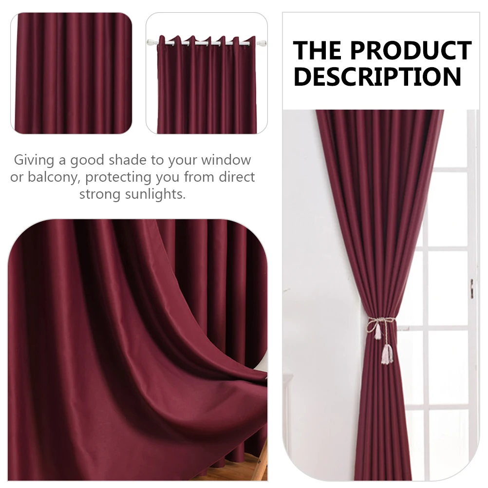 

Alipis 2pcs High Precision Curtain for and Light Control