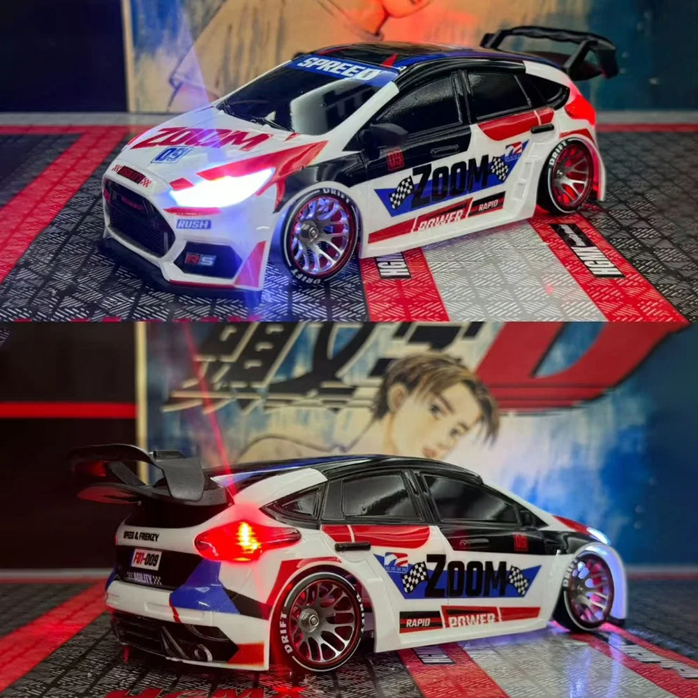 FATJAY 1/24 MINI-Q6,MINI-Q8, HGD1, Citroën Rally, Ford Focus, Porsche, GTR35 Car Shell Car Case with light control DIY