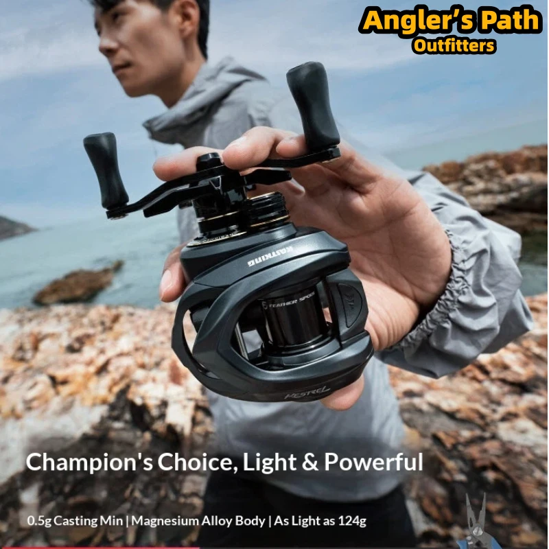 Kastking Upgraded Lingsun Pro Baitcasting Reel Magnesium Alloy Ultralight Fishing Line Reel For Ultralight Lure Fishing Angling