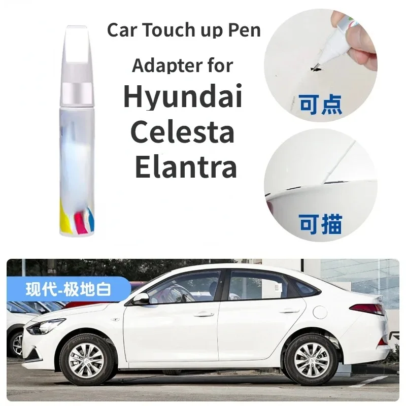 

Автомобильный адаптер для ретуши для Hyundai Celesta Elantra, фиксатор краски, белая автомобильная краска, ремонт царапин, краска Celesta Elantra, цвет все