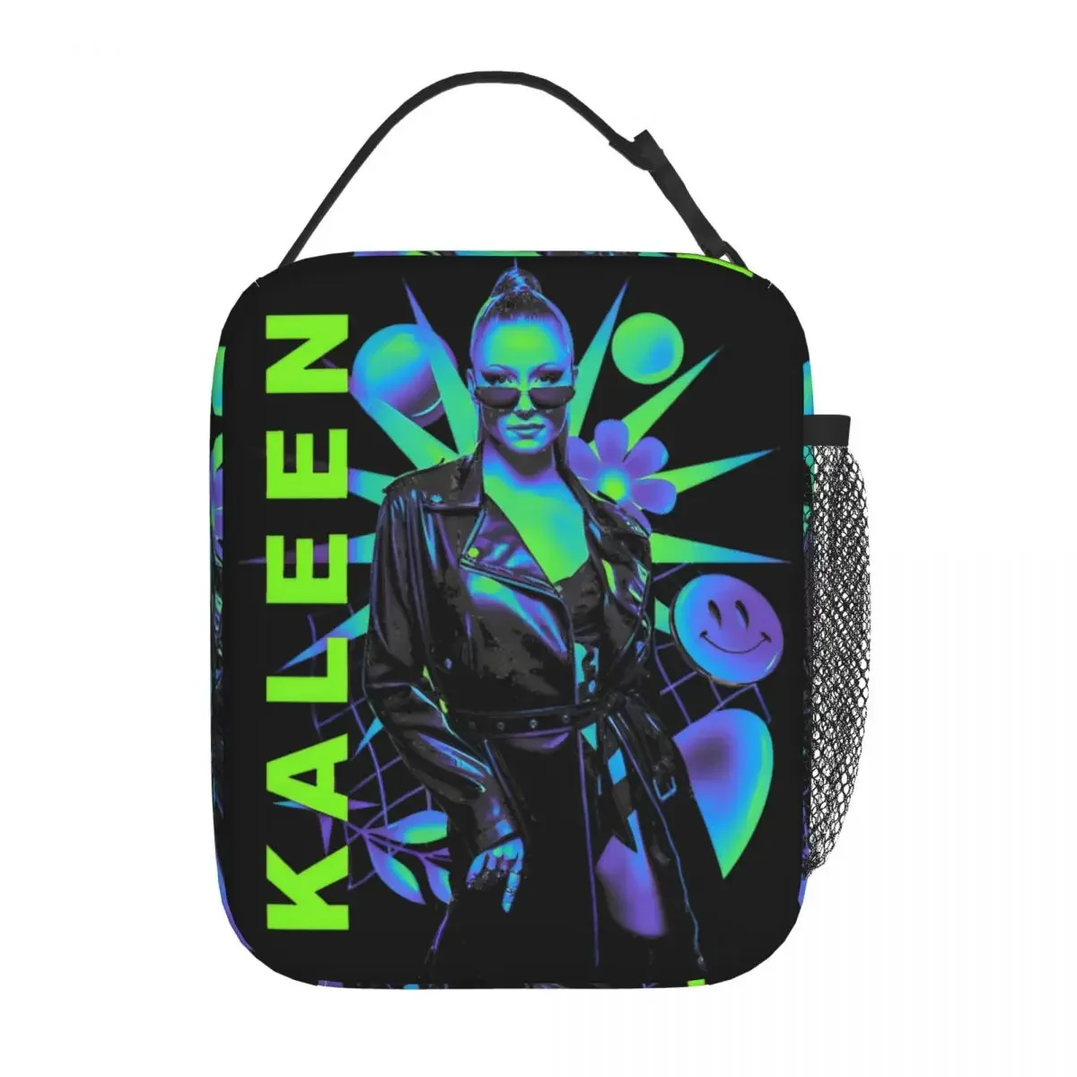 Kaleen We Will Rave Eurovisions Austria Contest 2024 Merch Insulated Lunch Bag For Work Food Storage Bag Lunch Boxes