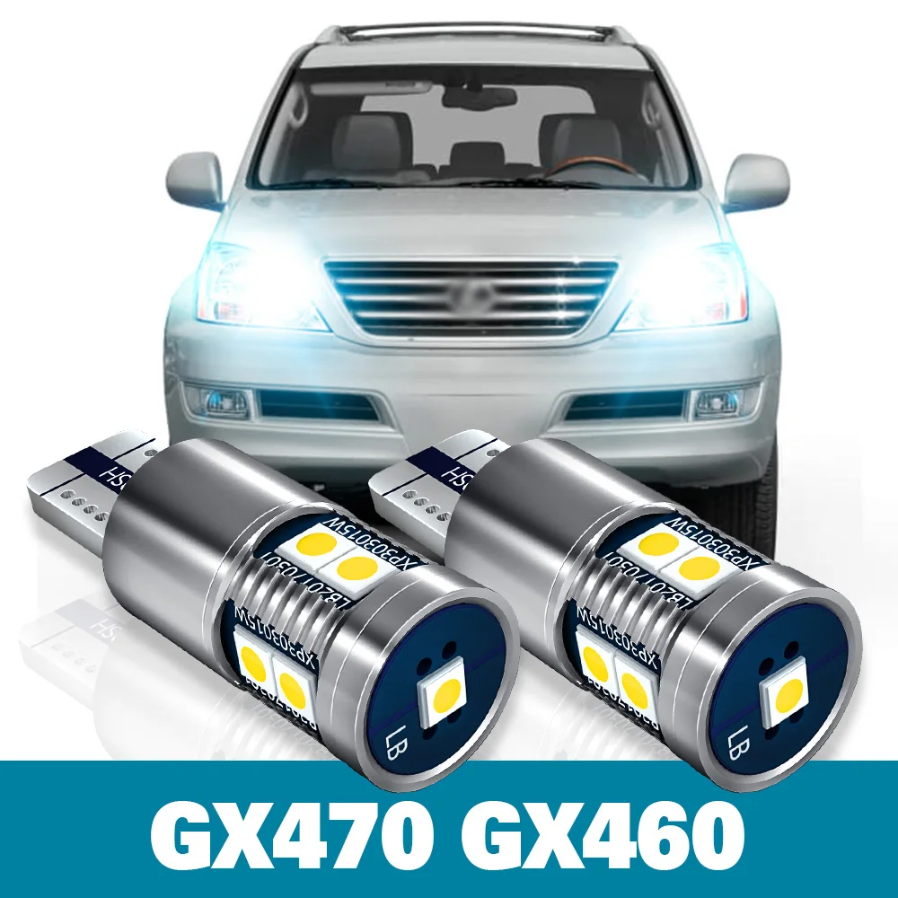 

2pcs LED Parking Light For Lexus GX470 GX460 Accessories 2003 2004 2005 2006 2007 2008 2009 2011 2012 2013 Clearance Lamp