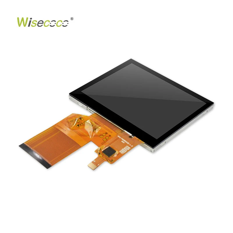 Wisecoco Customized 3.5 Inch Tft Lcd Display I2C Capacitive Touch 320*240 Full Angle Tft Lcd Display Module