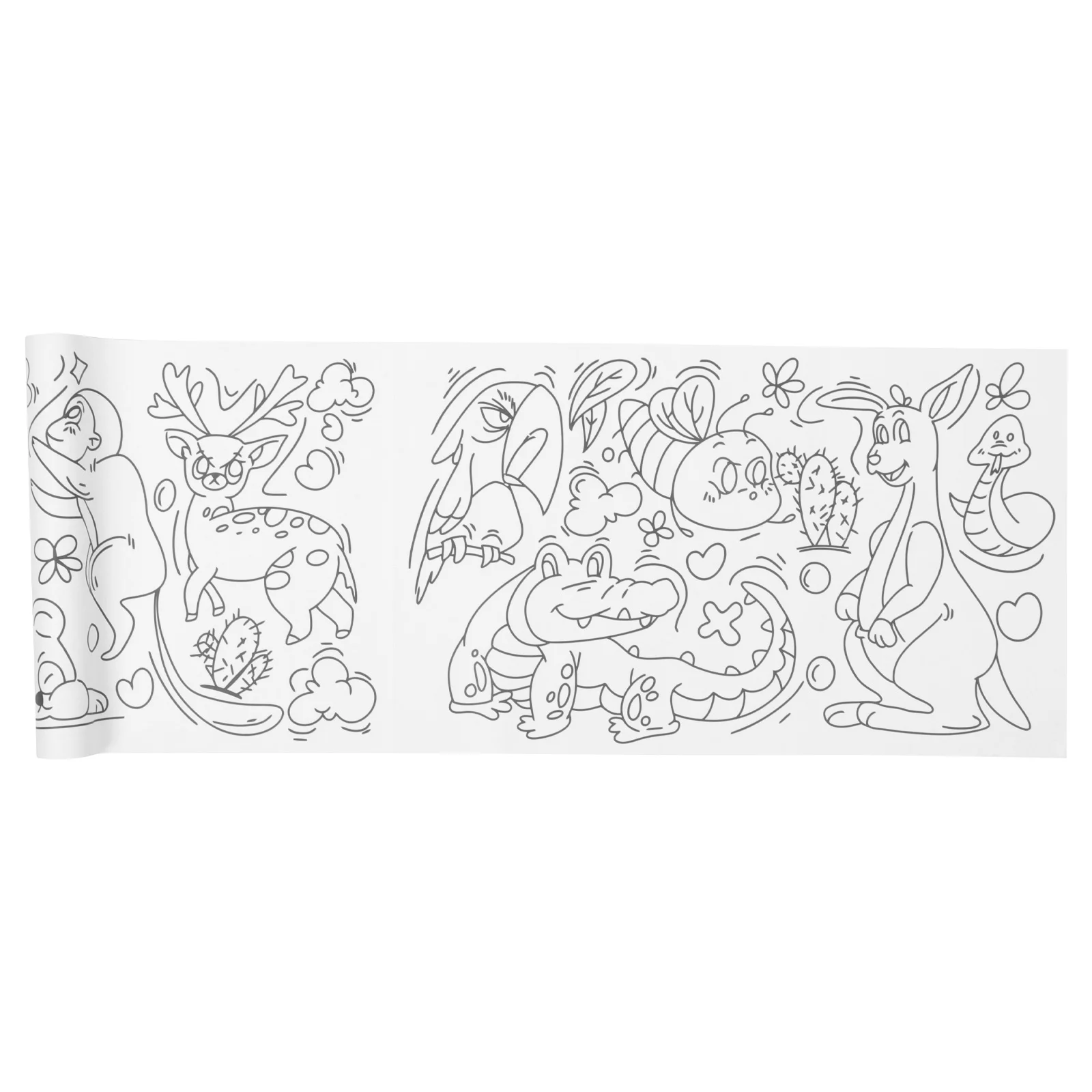 

Wall Coloring Poster Large Paper Roll Drawing Roll Adhesive Graffiti Poster Creative Painting Paper for