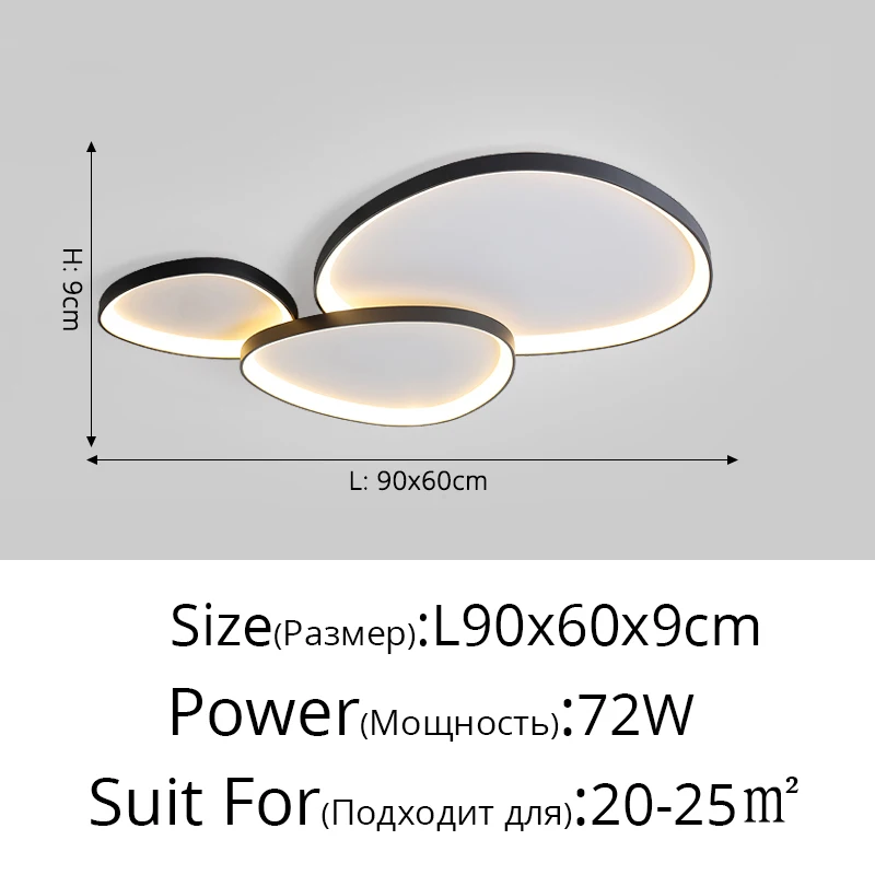 woonkamerlamp LED-kroonluchters voor slaapkamer eenvoudige binnenverlichting Lichtpunt Keuken Glanslampen hele huisverlichting dero