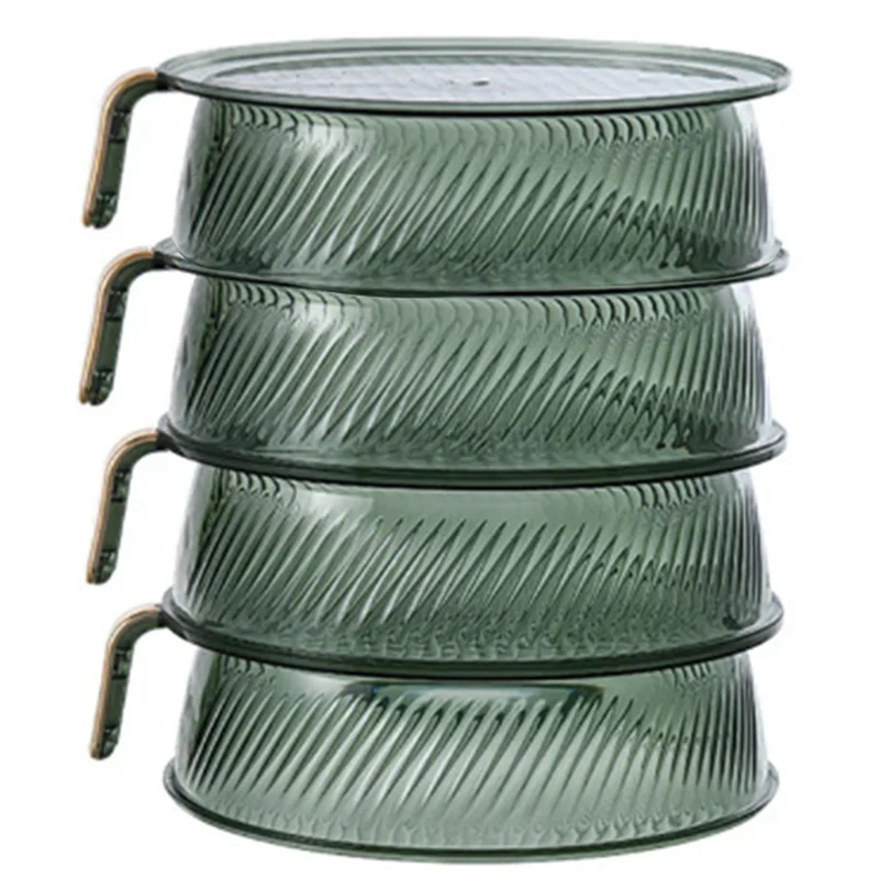 

ABSS-Vegetable Cover Dustproof Multi-Layer Heat Preservation Cover Home Can Be Superimposed Food Cover Kitchen Storage