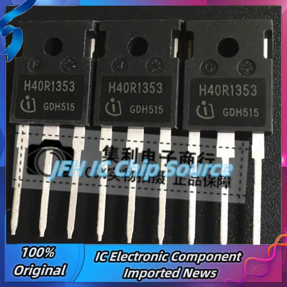 5PCS-10PCS H40R1353 IHW40N135R3  TO-247 40A 1350V IGBT Best Quality Stock