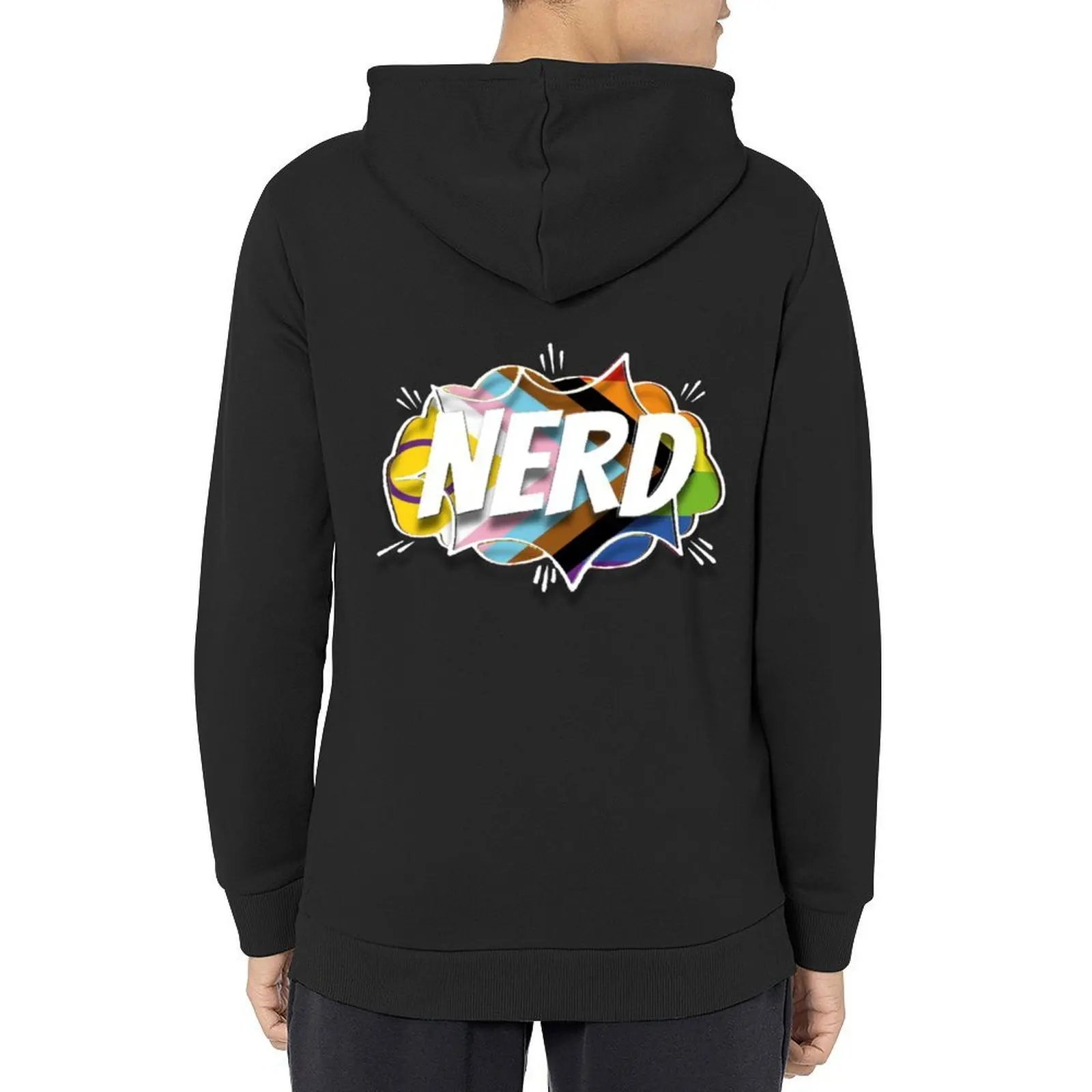 

NERD Pride Hoodie clothes for men autumn new products autumn men wear pullover hoodies