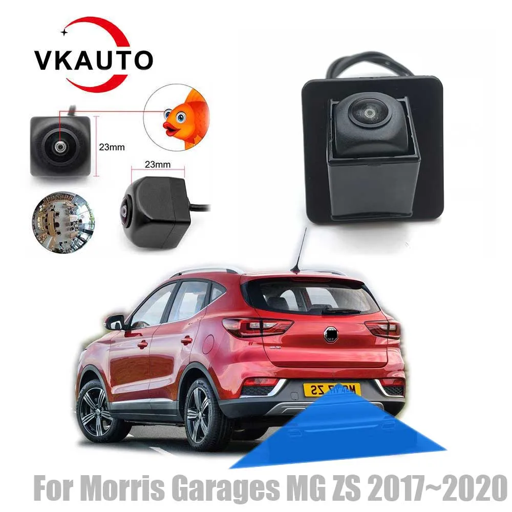 VKAUTO Fish Eye Rear View Camera For Morris Garages Saic MG ZS MG ZS 2017~2024 Reversing backup parking Camera CCD HD