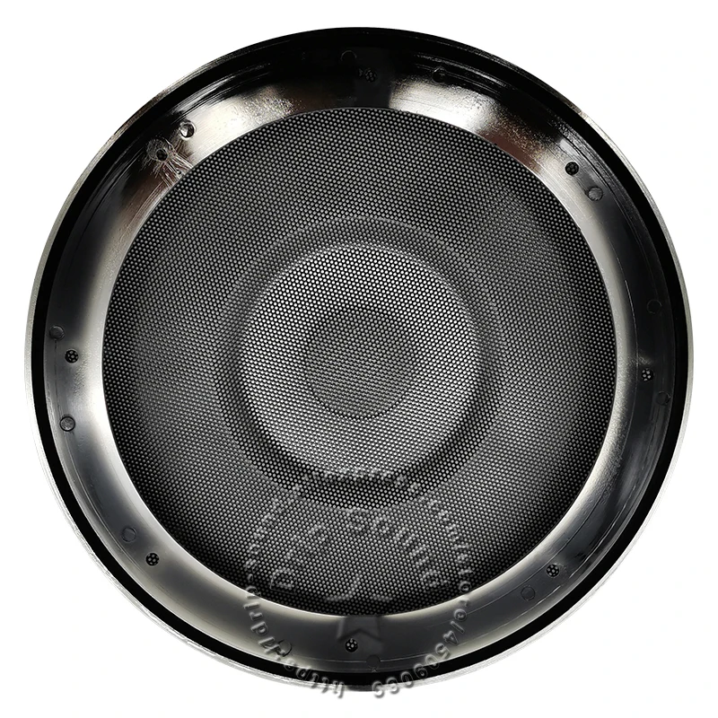 For 8" Inch Speaker Conversion Net Cover High-grade Car Home Silvery Electroplate Frame Metal Mesh Grill Protection 240mm(9.45")