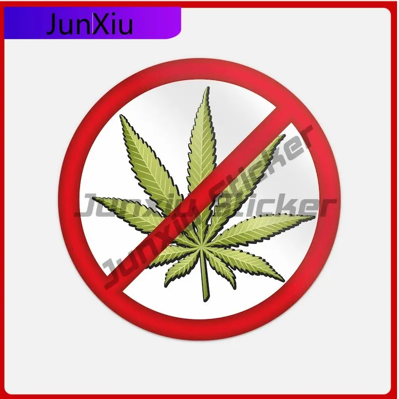 

Funny Ban Stop Sign Against Weed Marijuana Sign Vinyl Car Sticker Bumper Decal V 125 Motorcycle Stickers Decal For Car Stickers