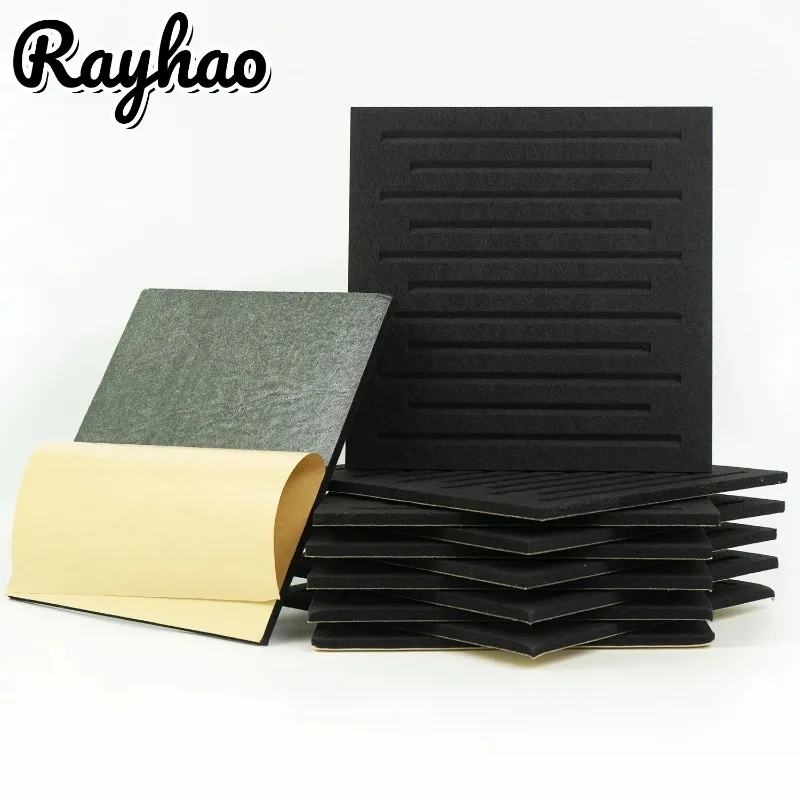 4/12PCS Large Cork Board Alternative Felt Wall Tiles Sticker Self-Adhesive Wall Panel Bulletin Board Pin Board for Office School
