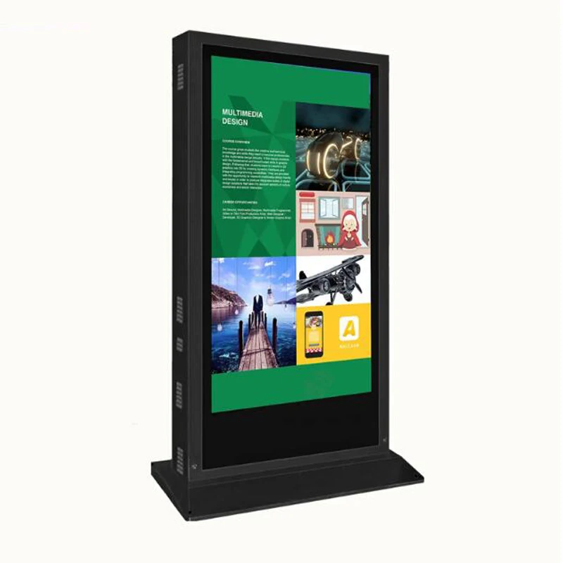 Factory Selling Customized Outdoor Advertising Screen High Brightness Outdoor LCD Signage Outdoor Signage Waterproof