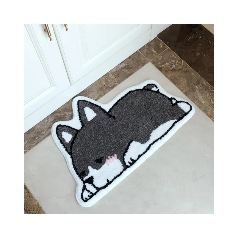 Cartoon Keji Imitatie Kasjmier Badkamer Vloermat Schattige Toiletabsorberende Voetmat Toilet Antislipmat