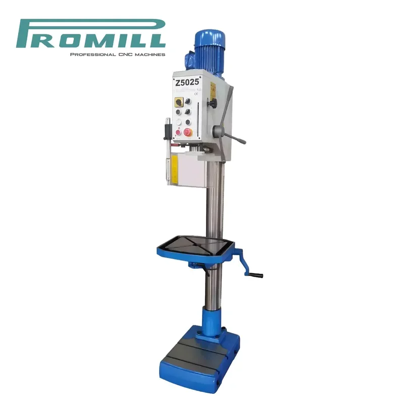 HCY Promill Z5025 Multi-functional Vertical Drilling Tapping Machine 25mm Max Drilling Dia 1.1kW Motor Multi-voltage