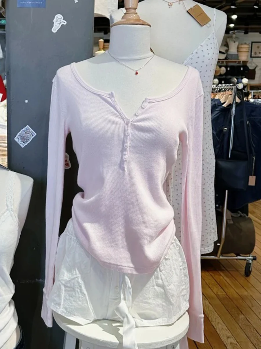pink-ribbed