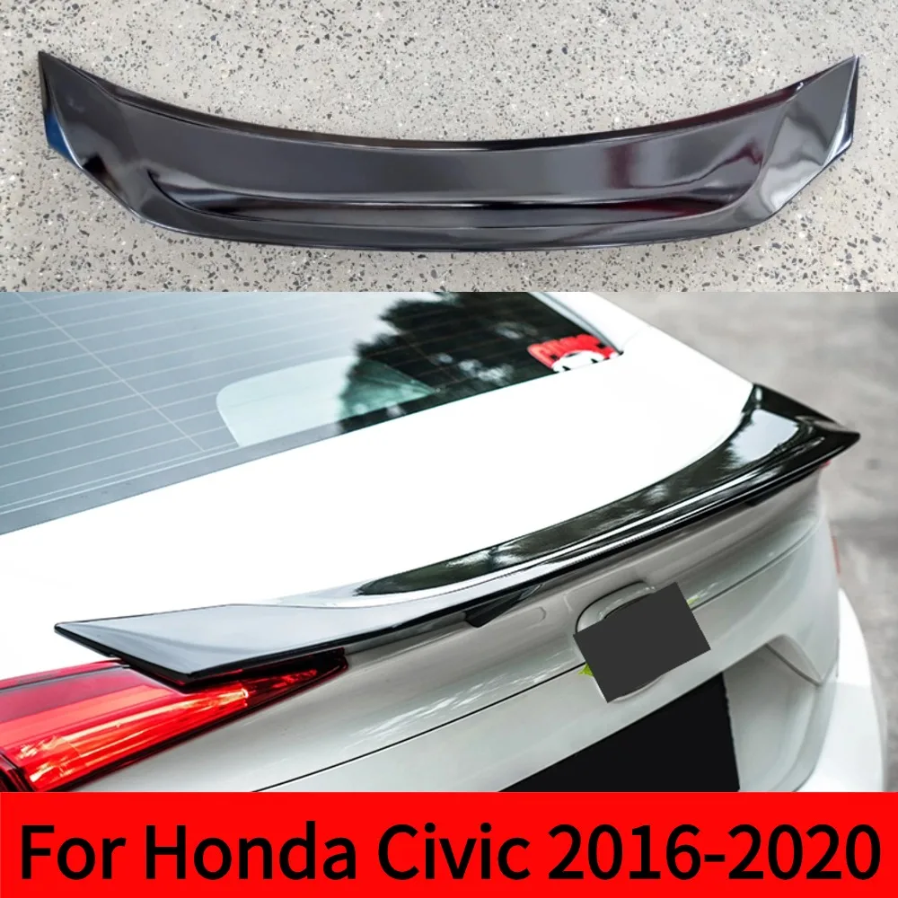 

For Honda Civic 10th Gen Sedan 2016 -2020 Style Rear Spoiler Wing Tail Trunk Tuning Decoration Accessories