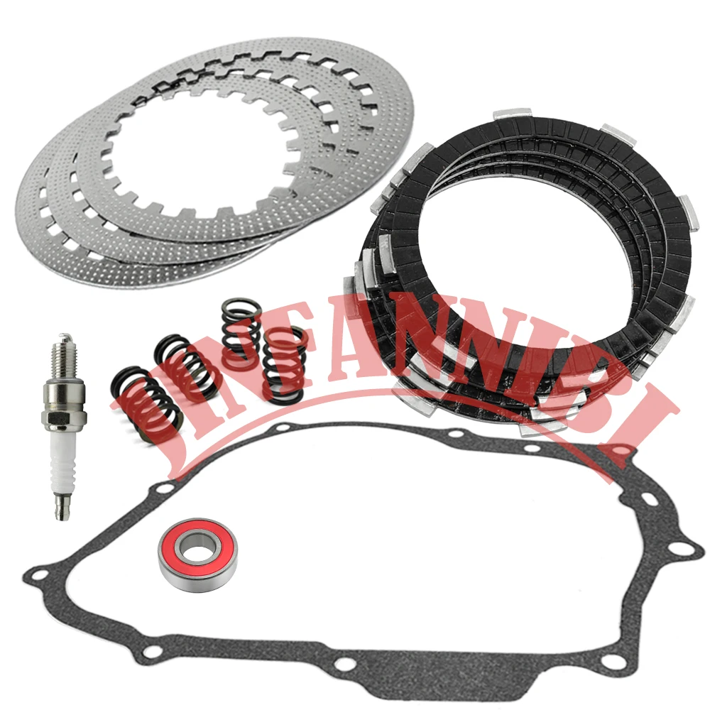 For Honda CRF80F CRF100F 2004-2010 2011 2012 2013 Heavy Duty Clutch Friction Plates Gasket Kit