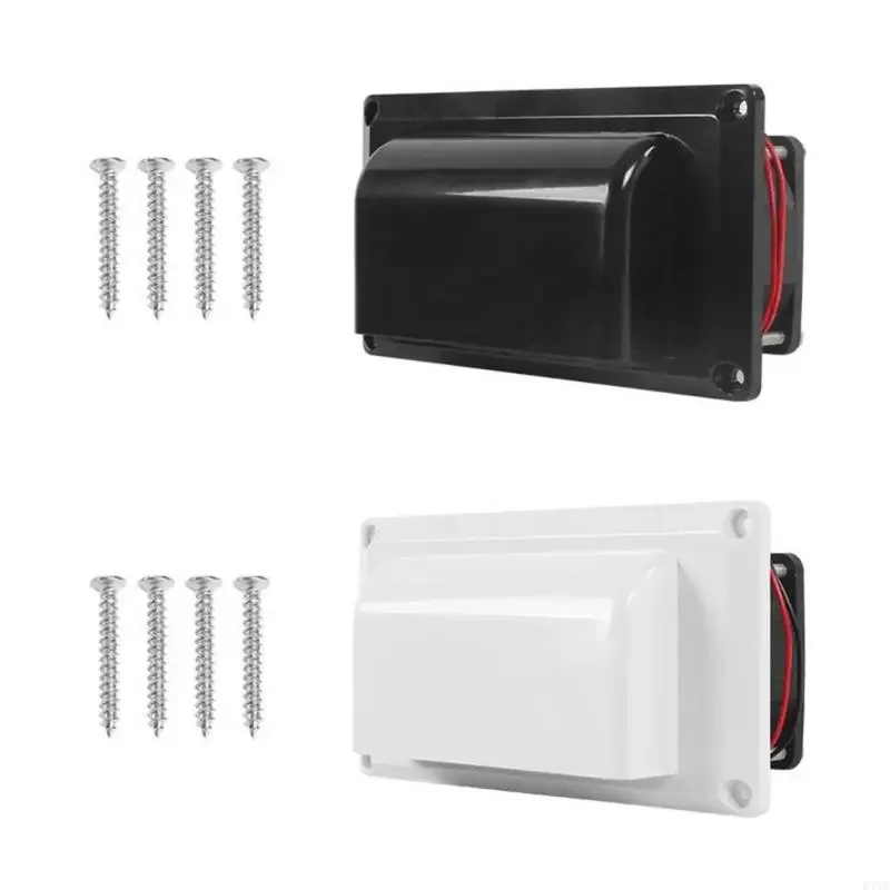 

High Performances Motorhomes Side Vent Fan 12V Waterproof Air Exhaust System For Campers Trailer Marine Vessel Bathroom X37F