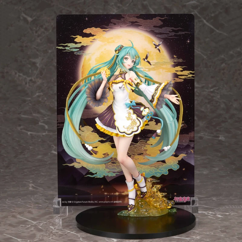 Original FuRyu F:NEX Hatsune Miku nuit d'automne véritable figurine d'anime PVC modèle à collectionner ornement Statuette poupées cadeaux